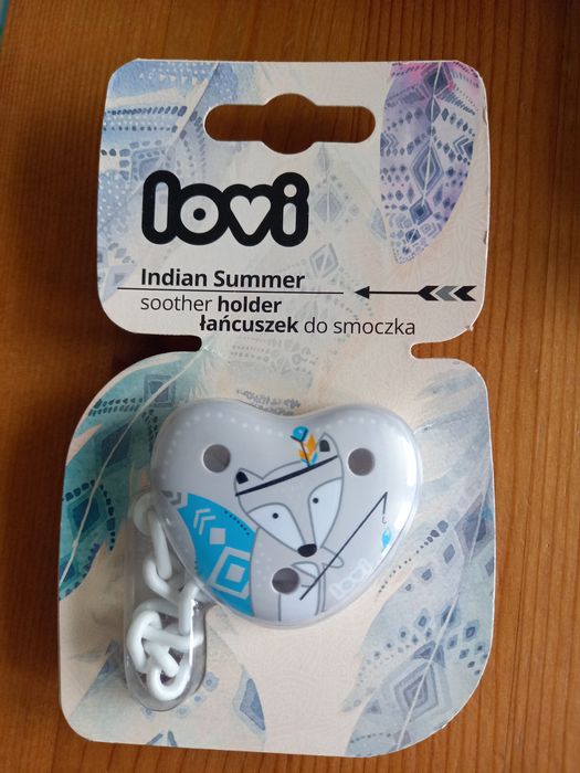 Łańcuszek do smoczka, firma Lovi