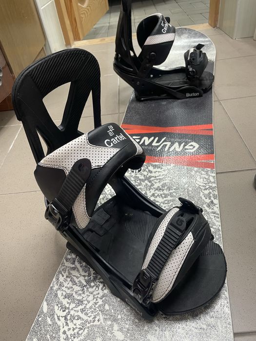 Burton Cartel сноуборд кріплення