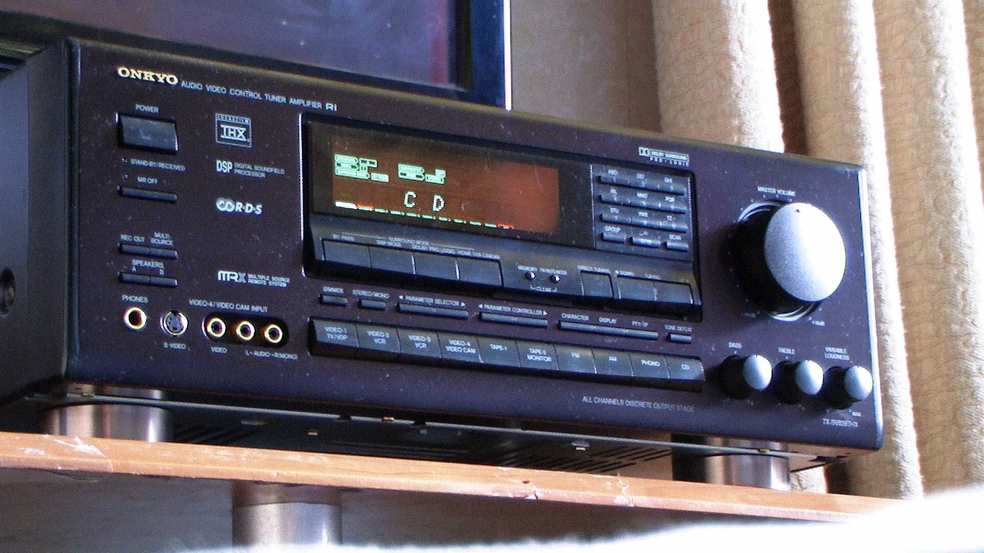 ONKYO TX Sv 828 Thx R1 Made In Japan 15 КГ Ритейл 1600$ 100вт/канал