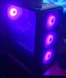 PC LED i5 12400f+AMD 8GB+Nowe 32GB DDR4+512SSD Win11+Nowa K+M LED