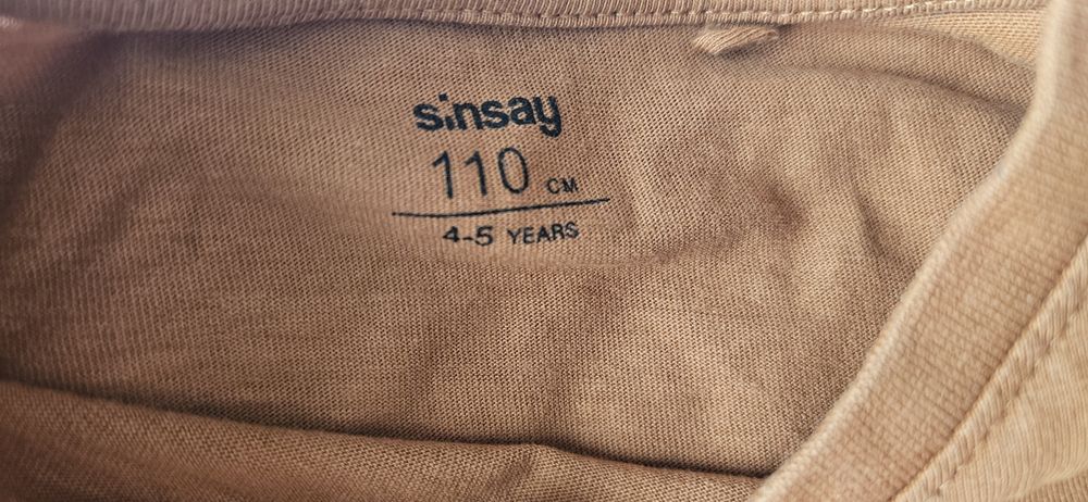 Bluzka z długim rękawem Sinsay 110