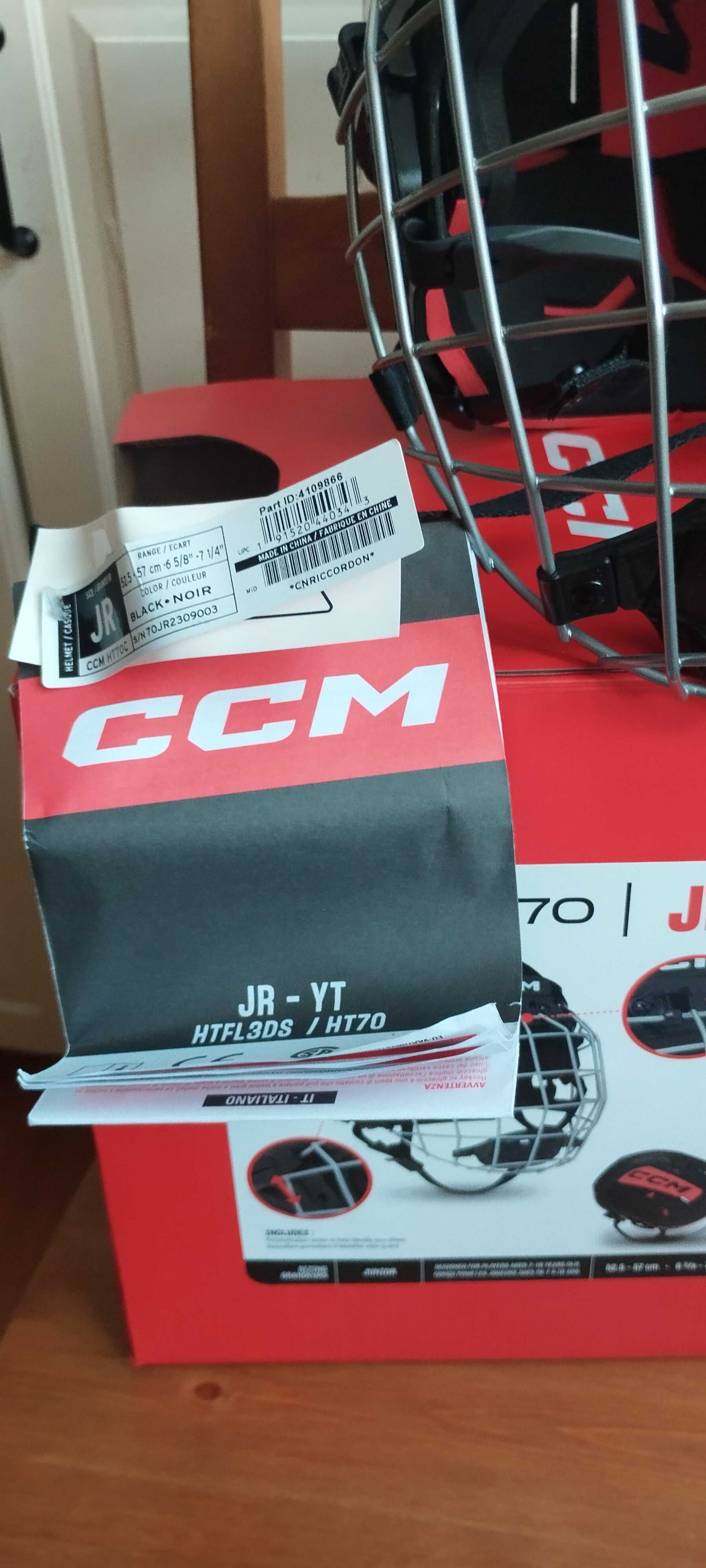Kask hokejowy CCM JUNIOR TACKS 70