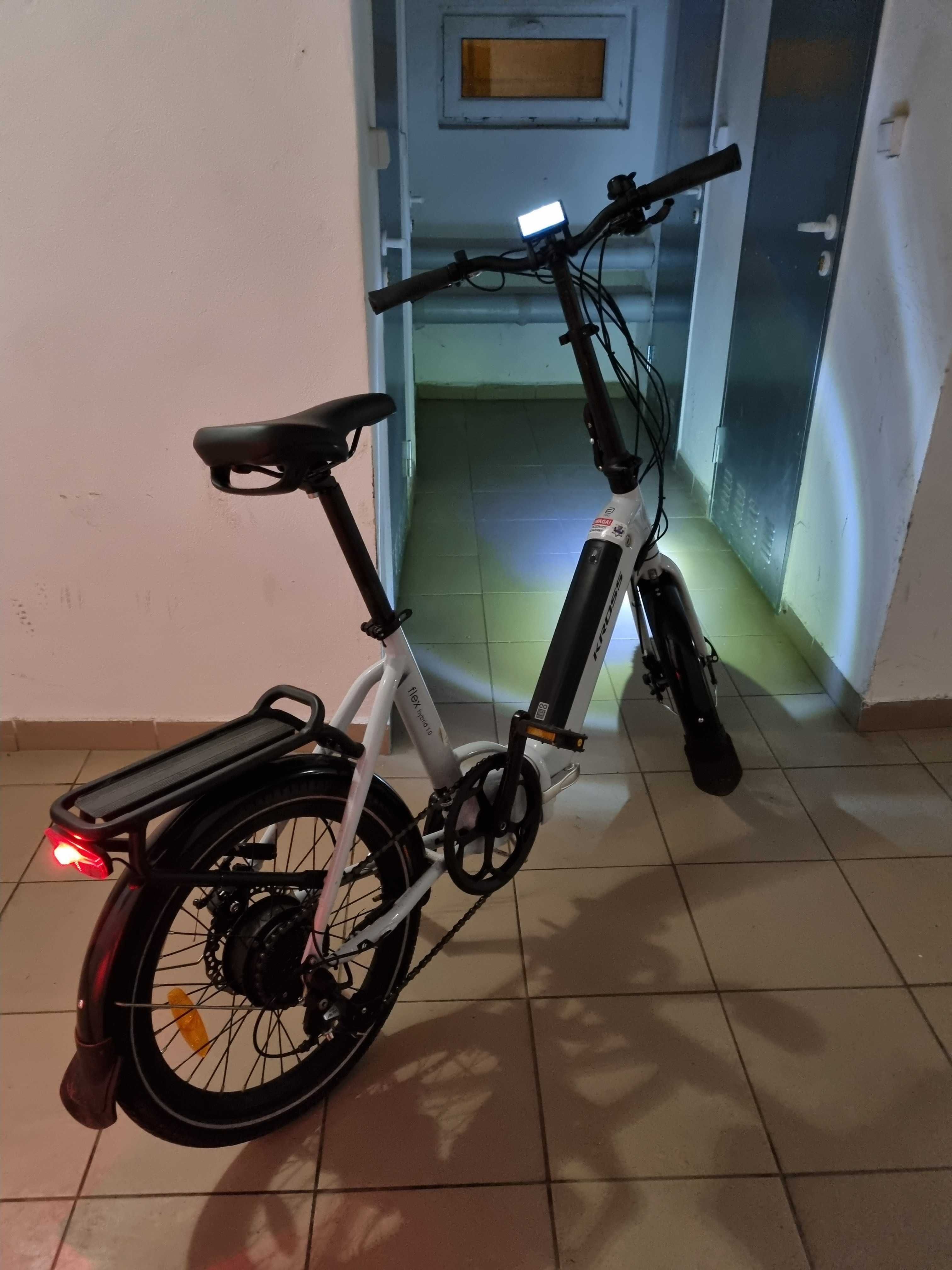 Składany rower elektryczny Kross Flex Hybrid 1.0
