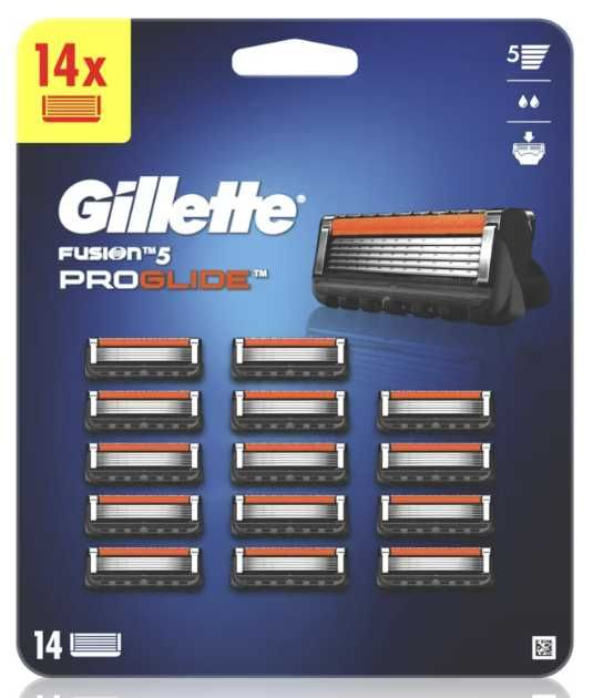 WKŁADY DO GOLENIA Gillette Proglide 16 szt Oryginalne DE