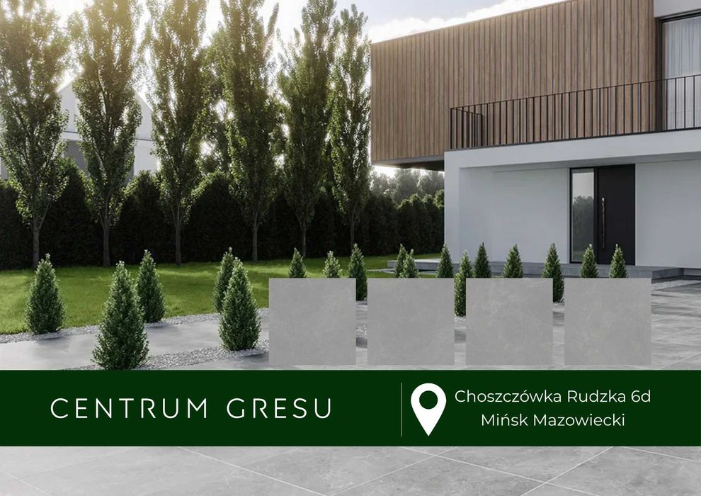 Płyty Płytki tarasowe gresowe CRUSIL IMPERIAL 60x60x2 taras podjazd