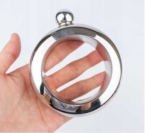 Piersiówka Bransoletka Na Rękę Damska 4oz 118ml Prezent