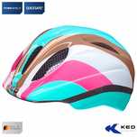 Kask rowerowy KED MEGGY TREND Rainbow Blue Junior "S/M" (49-55cm)