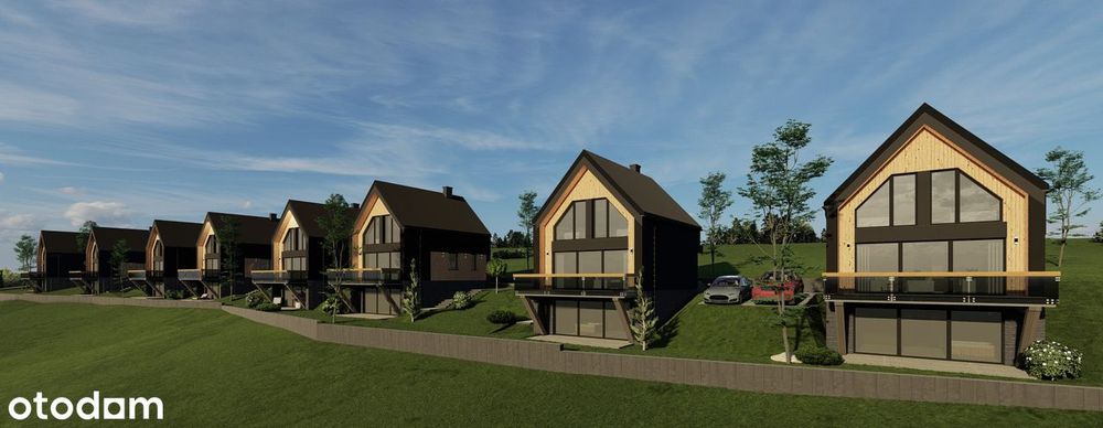 Inwestycja na Podhalu – 8 domów z widokiem na Tatry - Gliczarów Górny