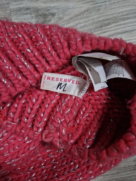 Czapka zimowa z pomponem dziecięca Reserved rozmiar M