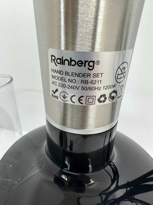 Блендер занурювальний Rainberg RB -6211 потужність 1200 Вт 4 в 1