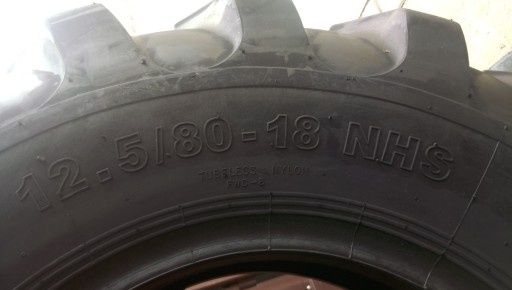 Opony 12,5/80 - 18 12PR koparka JCB CAT hokejka 12.5/80 -18, 340/80-18