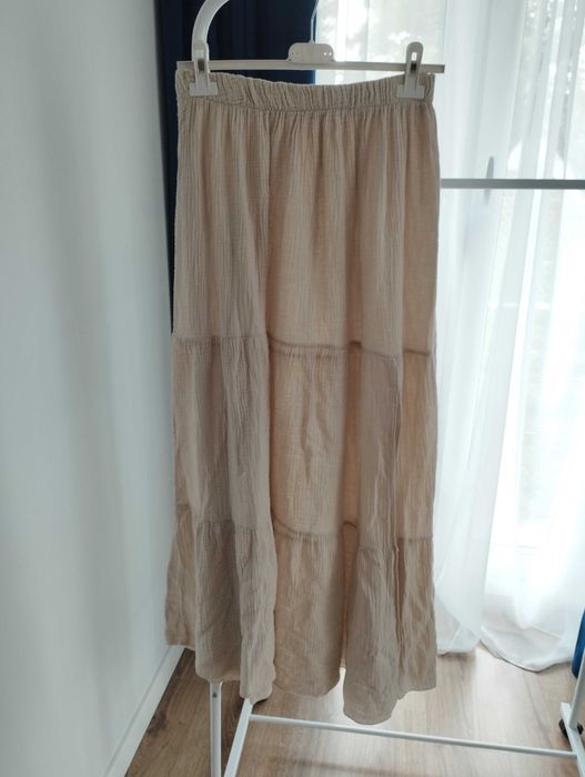 Muślinowa sukienka maxi XL