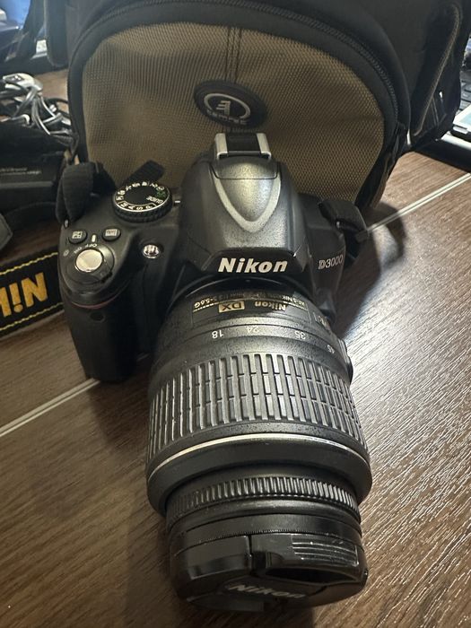 Фотоапарат Nikon d3000 комплект фотоаппарат