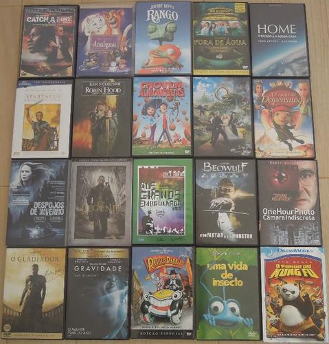 Conjunto de DVDS - Parte 1