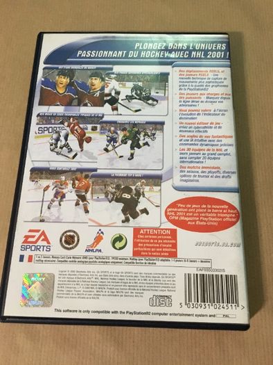 NHL 2001 gra PS2