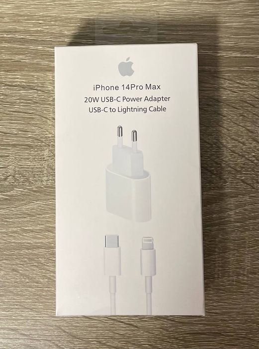 Комплект оригинал 20w быстрая зарядка айфон кабель и блок iphone