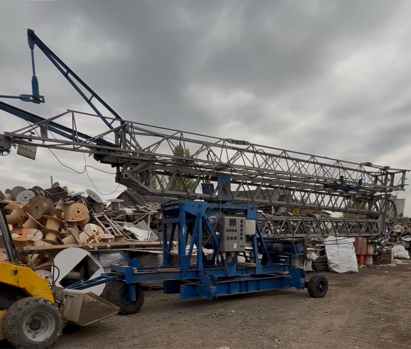 Міні кран , баштовий кран , саморозкладний кран