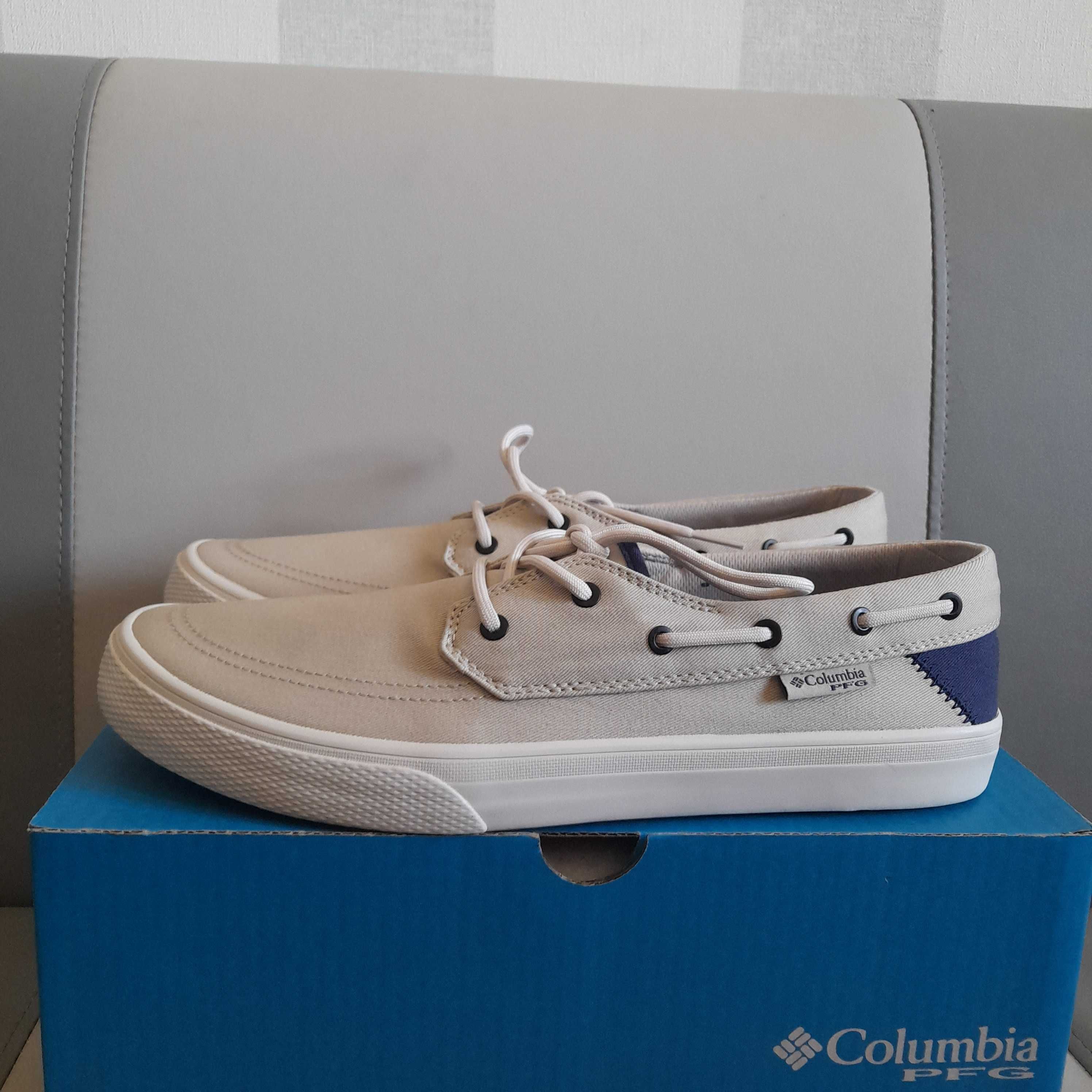 Мокасини топсайдери кеди Columbia us11,5/ 44,5-45/29,5см. Нові