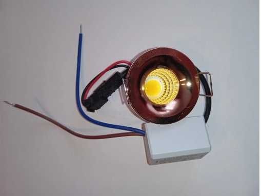 Mini reflektory punktowe LED 3W