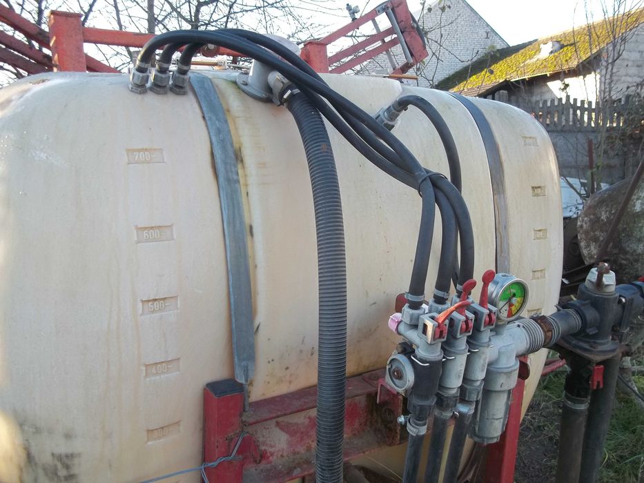 opryskiwacz hardi na części lance 12 m części hardi zbiornik  filtr