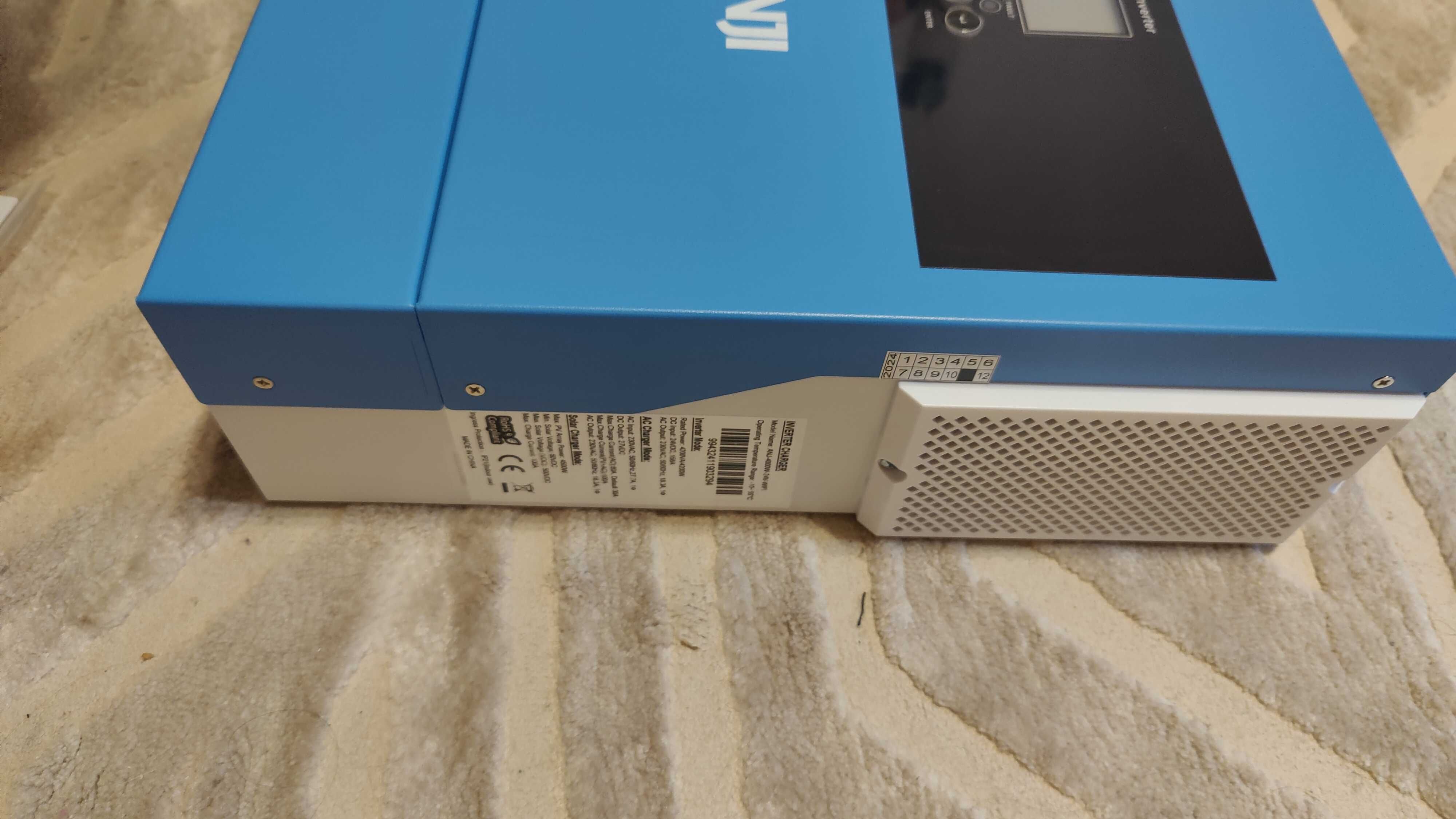 Інвертор гібридний Anenji ANJ-4000-24V-WIFI 100А