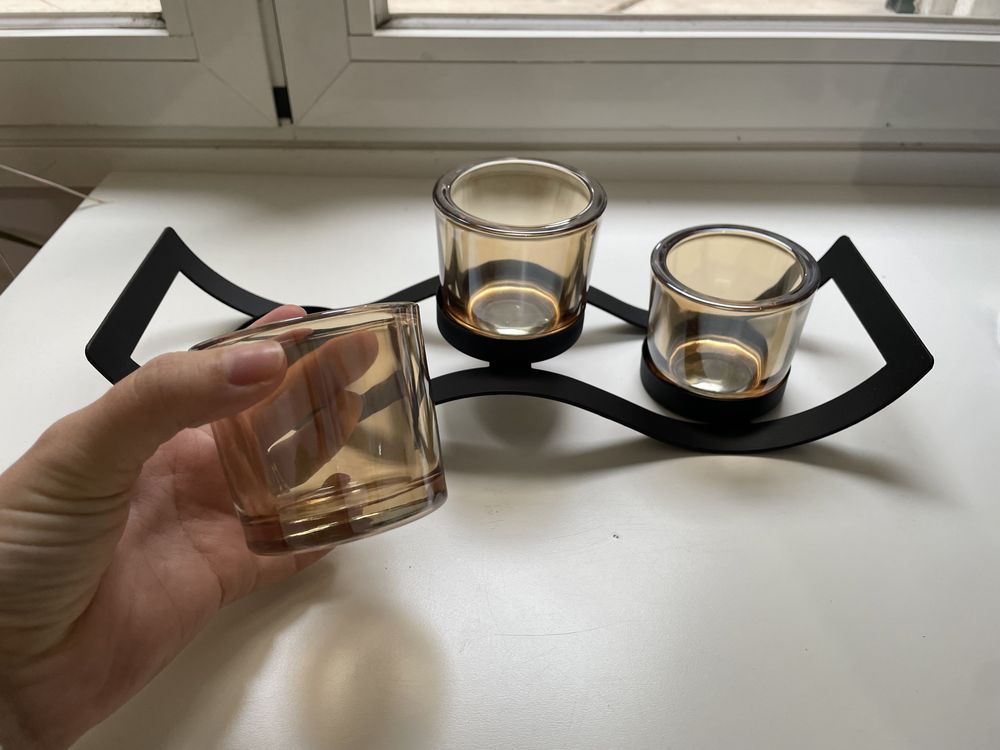 Porta velas Espaço Casa