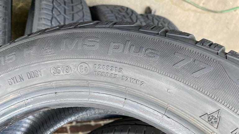 oz.8901 Opony 195/55R15 Uniroyal MS plus 77 2szt RUDA ŚLĄSKA