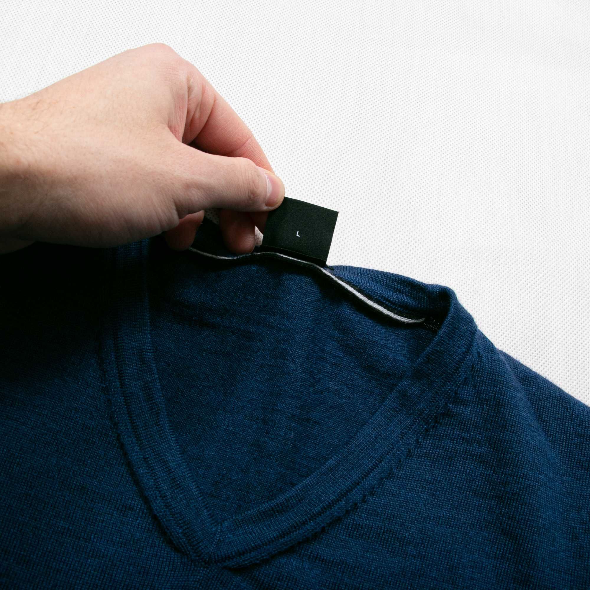 Hugo Boss Virgin Wool sweter wełniany M/L slim