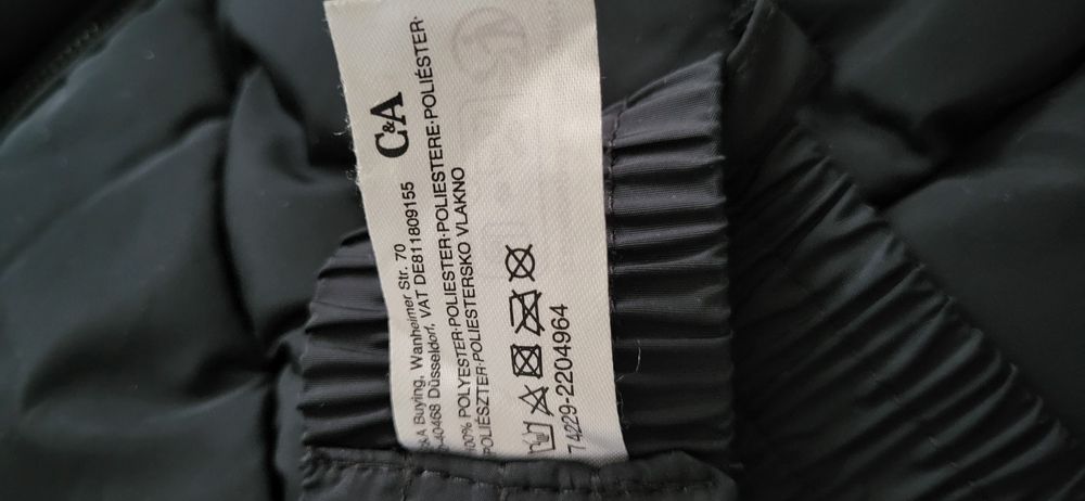 Kurtka zimowa dziewczęce rozm 152