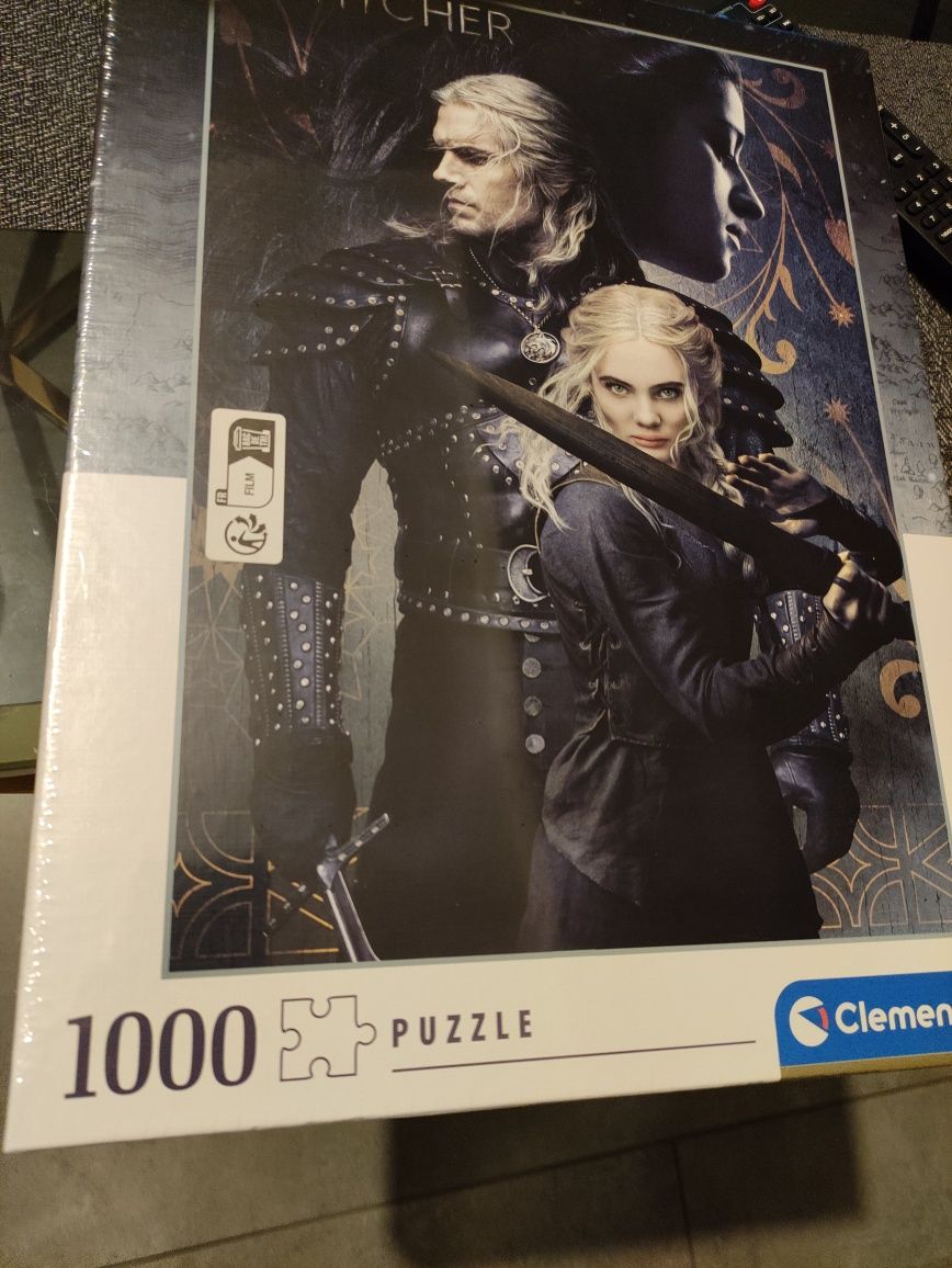 Clementoni, puzzle, Netflix Collection, Wiedźmin, 1000 el.