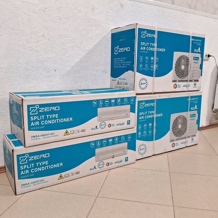 Кондиціонер настінний ZERO ZMSA-09HVT-EU Inverter -20*С+WiFi