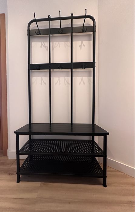 Cabide com banco/ arrumação sapatos PINNIG - IKEA