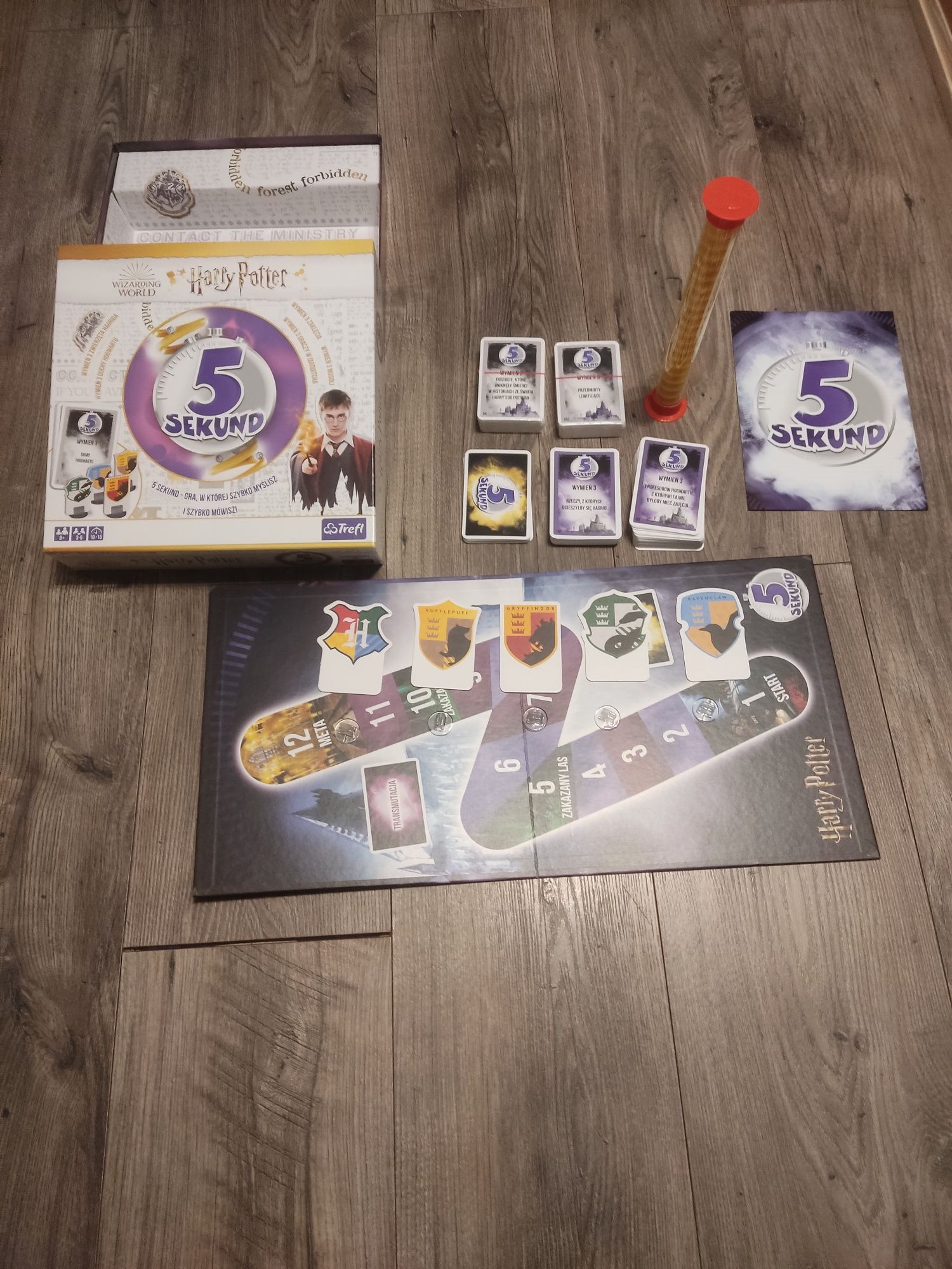 Gry planszowe harry potter 5 sekund, wirus, monster bar