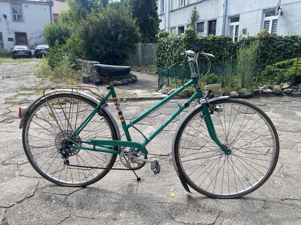 Zabytkowy rower retro ZZR Wilga damka