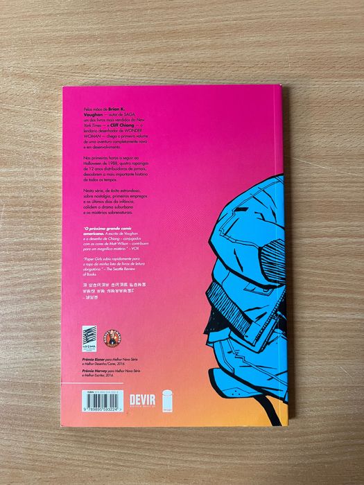 Paper Girls 1 - ENVIO GRÁTIS