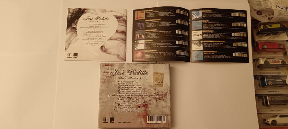 Jose Padilla - Bella música 3 ( chill out music ) = 1 cd