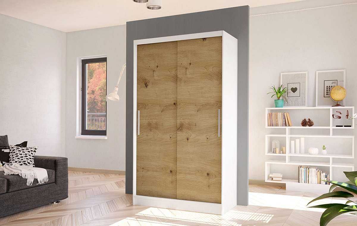 Szafa przesuwna garderoba ATLAS 1 100cm 5 Kolorów