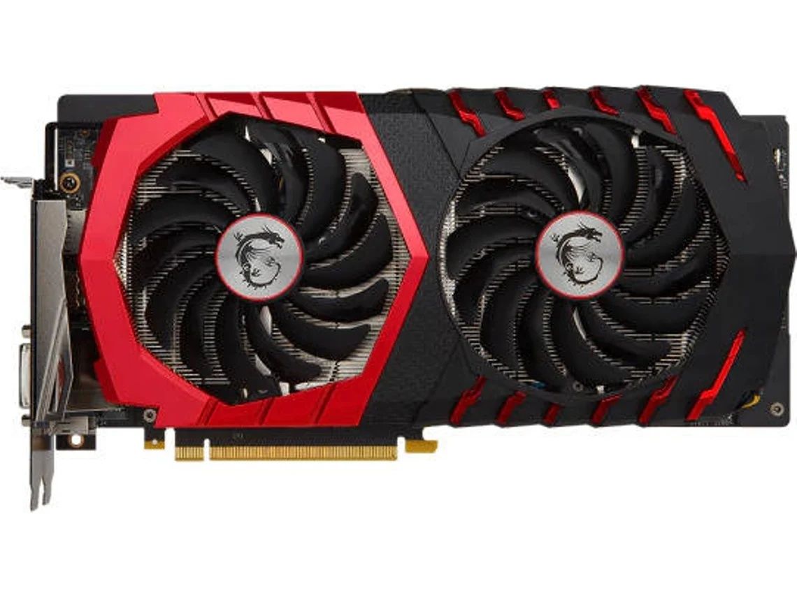 Placa Gráfica MSI GeForce GTX 1060 Gaming X (NVIDIA - 6 GB DDR5)