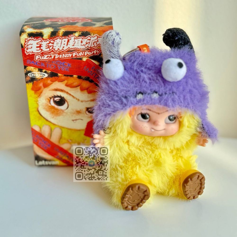 Вакуку Wakuku Fuzzy Trendy Fun Party іграшка брелок