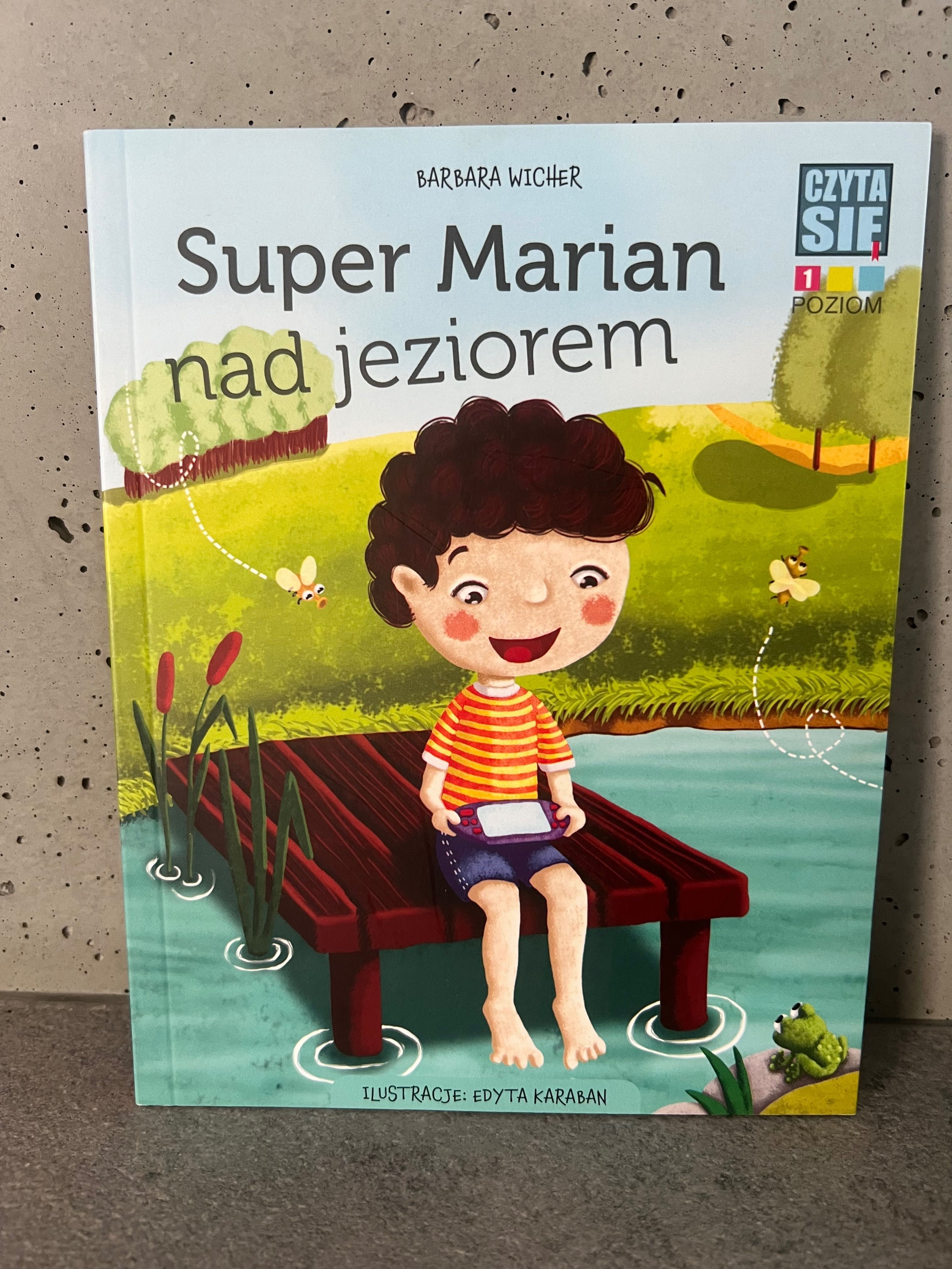 Książka dla dzieci Super Marian nad jeziorem  Jak Nowa