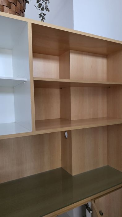 Movel novo em madeira com canto com 1.75 l, 2mts al, d 50 cm