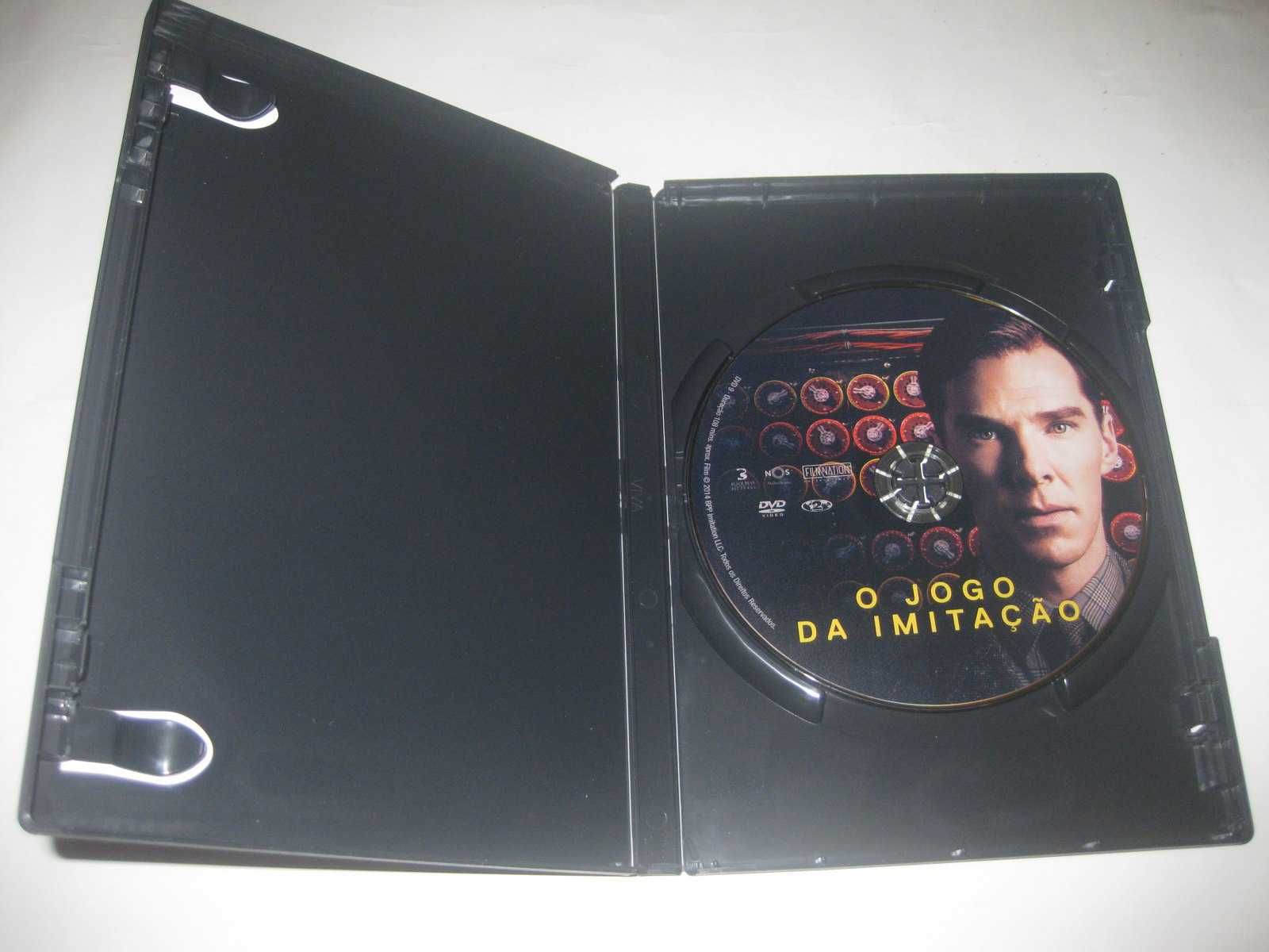 DVD "O Jogo da Imitação" com Benedict Cumberbatch