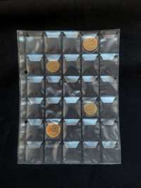 Лист для монет 30 ячейок формату А5