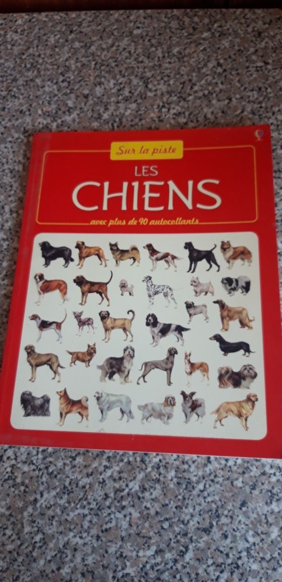 Livro Caderneta Les Chiens