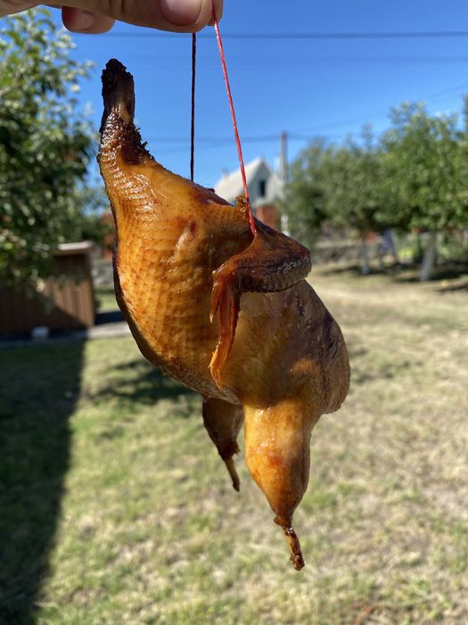 Перепілки копчені, мариновані