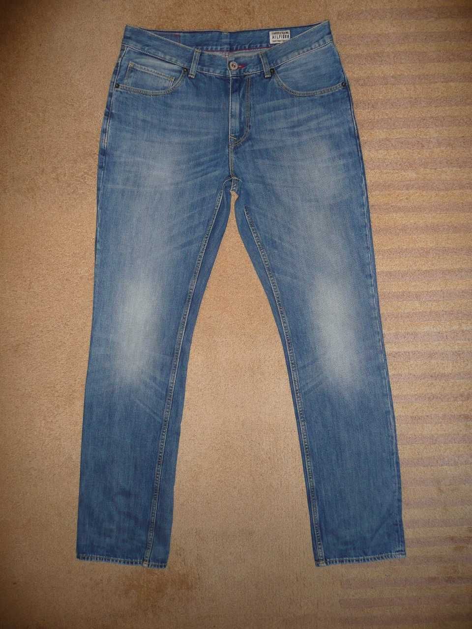 Spodnie dżinsy TOMMY HILFIGER W33/L34=44/114cm jeansy