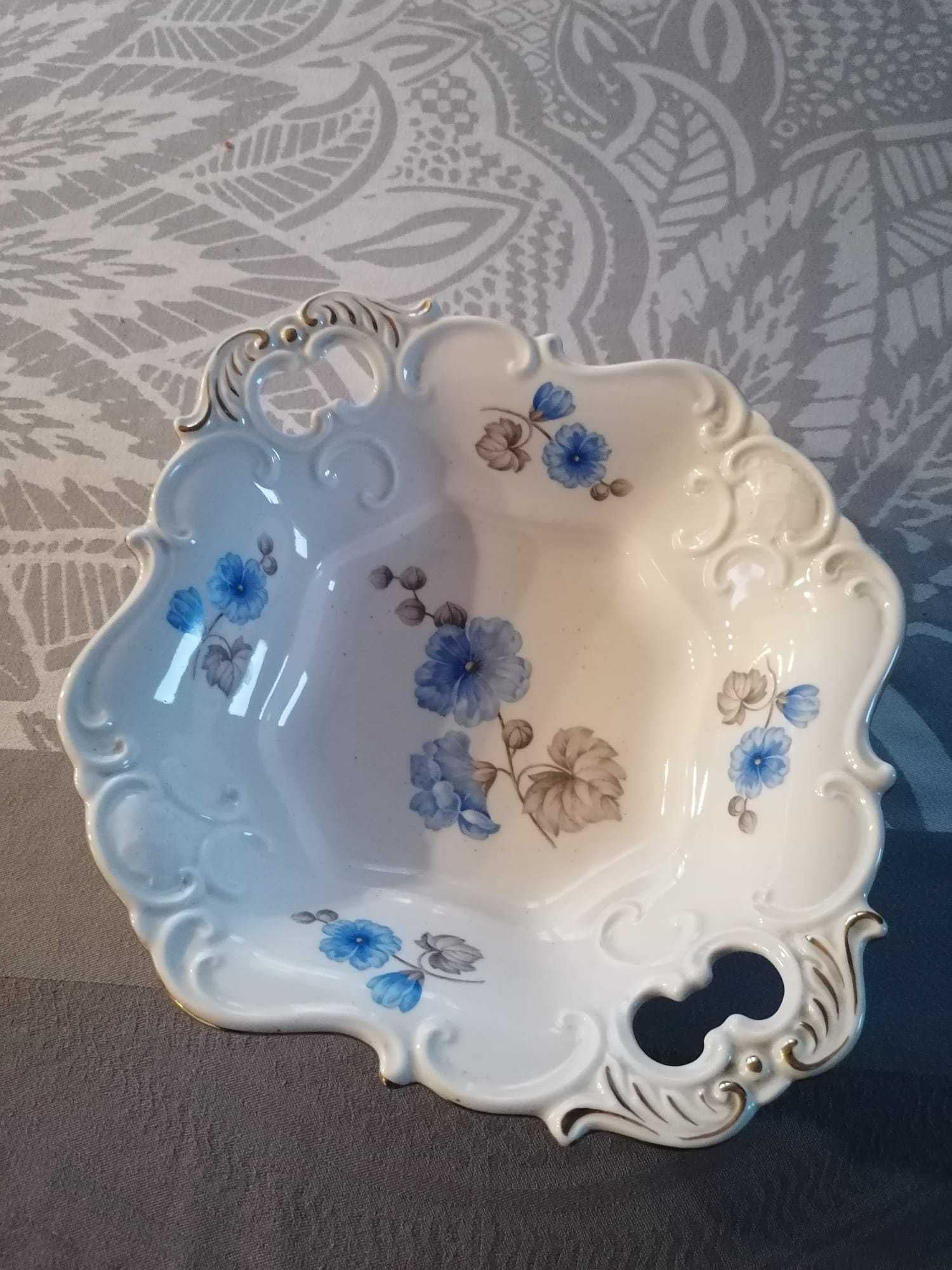 Porcelanowa patera z  Tiefenfurt/Parowa Steimann