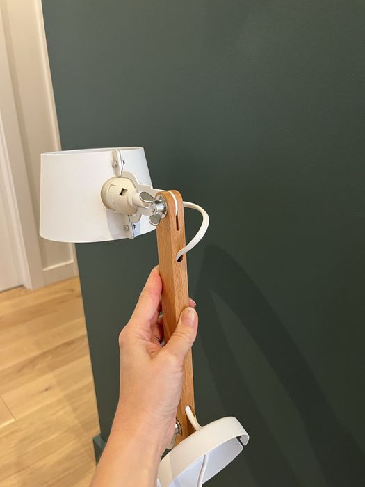 Lampa Ścienna Move Biała Kave Home