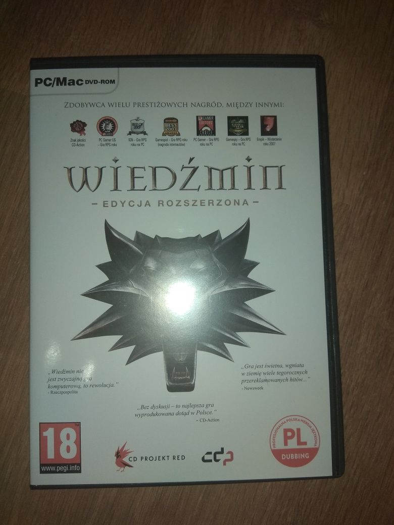 Gra PC Wiedźmin.  Edycja rozszerzona.