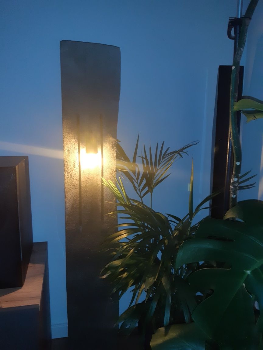 Lampa stojąca betonowa loft industial